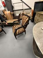 2 stoelen en bank zebra print, Ophalen, Zo goed als nieuw, Twee