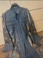 Blauw/zilveren Takchita, Maat 38/40 (M), Blauw, Ophalen of Verzenden, Zo goed als nieuw