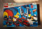 Lego Goederen Trein(4565)+oversteek punt(4532)+transformator, Verzenden, Gebruikt, Complete set, Lego