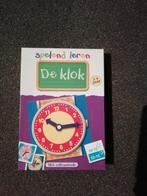 De Klok Leren klok kijken NIEUW Kado tip, Ophalen of Verzenden, Nieuw, Knutselen