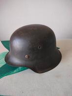 Mooie Duitse m42 helm, Verzamelen, Ophalen of Verzenden, Landmacht, Duitsland, Helm of Baret