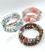 Partij armbanden (38 stuks), Verzenden, Zo goed als nieuw, Overige kleuren, Overige materialen