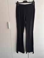 H&m dames zwarte flare broek legging rib m 38, Maat 38/40 (M), Zwart, Ophalen of Verzenden, Zo goed als nieuw
