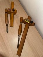 Antieke gereedschap nooitgedagt/ kruishout / schaaf, Antiek en Kunst, Antiek | Gereedschap en Instrumenten, Ophalen of Verzenden