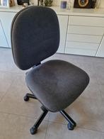 Bureaustoel, gasgeveerd, donkerblauw, Ophalen, Gebruikt, Blauw