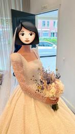 Bruidsjurk met sluier, Kleding | Dames, Trouwkleding en Trouwaccessoires, Ophalen, Nieuw, Wit, Trouwjurk