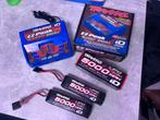 Traxxas 6s ID set. Dual ID lader ez peak + 2x 3s ID Lipo’s, Hobby en Vrije tijd, Modelbouw | Radiografisch | Auto's, Elektro, Gebruikt
