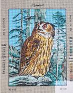 Cado VOORBEDRUKT BORDUURSTRAMIEN, BRUINE UIL 148, Hobby en Vrije tijd, Borduren en Borduurmachines, Ophalen of Verzenden, Nieuw