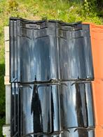 2e Keus VHV Vario Dakpannen - Matzwart & Geglazuurd, Doe-het-zelf en Verbouw, Ophalen, Steen of Klei, Zwart, Nieuw