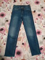 Donkerblauwe H&M jeans, girlfriend fit, regular waist,mt 32., Blauw, H&M, Ophalen of Verzenden, W27 (confectie 34) of kleiner