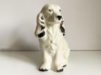 Vintage porselein beeld hond, Verzenden