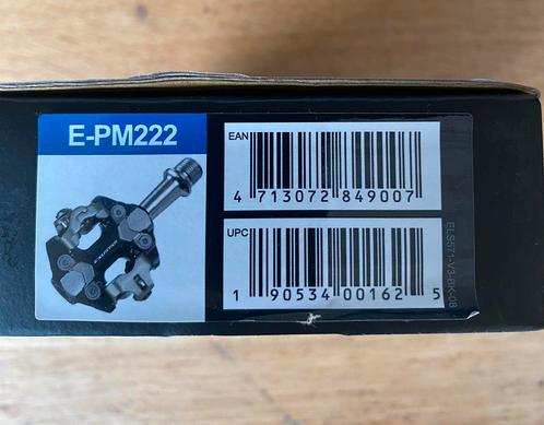 SPD Fietspedalen Exustar E-PM222 INCL SCHOENPLAATJES!, Fietsen en Brommers, Fietsonderdelen, Nieuw, Algemeen, Crankstel of Pedalen