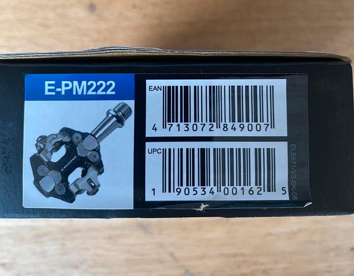 SPD Fietspedalen Exustar E-PM222 INCL SCHOENPLAATJES!, Fietsen en Brommers, Fietsonderdelen, Nieuw, Algemeen, Crankstel of Pedalen