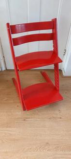 Stokke Tripp Trapp origineel rode meegroeistoel, Kinderen en Baby's, Kinderstoelen, Ophalen, Gebruikt, Meegroeistoel
