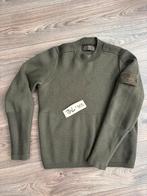 Stone Island ghost piece knit trui, osti reflective shadow, Verzenden, Zo goed als nieuw, Maat 48/50 (M), Groen