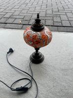 Oosters tafellampje, Ophalen of Verzenden, Zo goed als nieuw, Glas, Minder dan 50 cm
