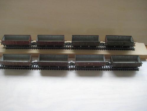 Oud model Fleischmann open goederenwagons H0, Hobby en Vrije tijd, Modeltreinen | H0, Gebruikt, Wagon, Gelijkstroom, Fleischmann