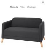 LINANÄS 2-zitsbank, Vissle donkergrijs, Tweepersoons, 75 tot 100 cm, Ophalen of Verzenden, Zo goed als nieuw