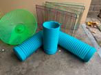 Diverse hamster spullen ren,tunnel,loopschijf, Dieren en Toebehoren, Ophalen, Zo goed als nieuw, Overige typen
