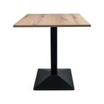 Complete horeca tafels 67x67cm, Bistro tafel melamine  778, 50 tot 100 cm, Rond, Gebruikt, Ophalen of Verzenden