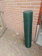 Te Koop rol kippen/volière gaas, groen, Tuin en Terras, Gaas en Draad, Ophalen, Zo goed als nieuw, 20 meter of meer, Prikkeldraad