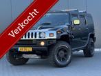 Hummer H2 6.0 V8 Zeer Netjes - Zwart Leder - Schuifdak - DVD, Auto's, Hummer, Automaat, Gebruikt, Zwart, Bedrijf
