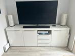 Borchardt dressoir / tv-meubel wit 200 cm breed, Huis en Inrichting, Kasten | Dressoirs, Ophalen, Zo goed als nieuw, 200 cm of meer