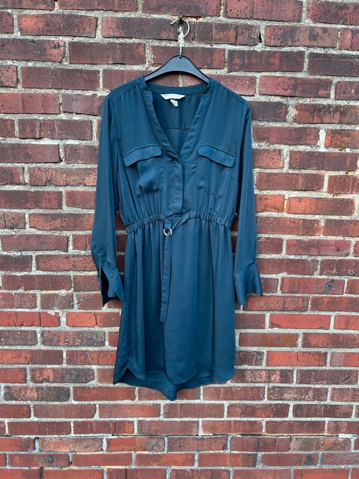 Leuk H&M jurkje maat 38 met onderjurk, Kleding | Dames, Jurken, Zo goed als nieuw, Maat 38/40 (M), Overige kleuren, Knielengte