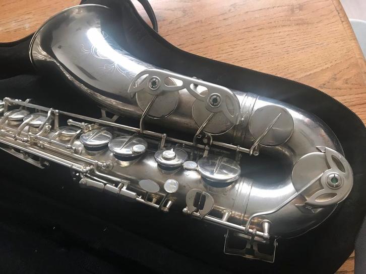 RAMPONE & CAZANNI R1 JAZZ tenor saxofoon, Muziek en Instrumenten, Blaasinstrumenten | Saxofoons, Zo goed als nieuw, Tenor, Met koffer