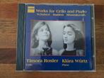 Rosler & wurtz: works for piano and cello (martinu etc.), Verzenden, Gebruikt