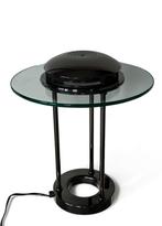 Robert Sonneman vintage SMC boxford tafellamp glas 1980, Ophalen of Verzenden, Gebruikt, Glas, Minder dan 50 cm