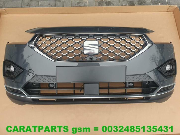 5FJ807217F bumper Tarraco Voorbumper 6pdc LR7H, Auto-onderdelen, Carrosserie en Plaatwerk, Bumper, Voor, Gebruikt, Ophalen of Verzenden
