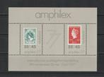 12 L Postfris Blok 1141 Amphilex 1977, Postzegels en Munten, Postzegels | Nederland, Verzenden, Postfris