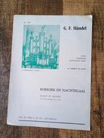 Bladmuziek Koekoek en Nachtegaal - Händel, Ophalen of Verzenden, Gebruikt