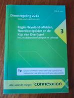 Dienstregeling van Connexxion 2011 Regio Flevoland-Midden, Ophalen of Verzenden, Gebruikt, Bus of Metro, Boek of Tijdschrift