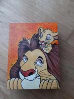 Beschilderd houten doosje : Lion King, Minder dan 50 cm, Nieuw, Overige typen, Minder dan 50 cm