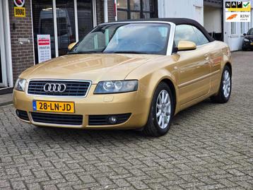 Audi A4 Cabriolet 2.4 V6 Exclusive (BTW) AUTOM. CLIMA|CRUISE beschikbaar voor biedingen