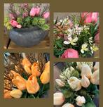 Tulpen bloemen kunst, Huis en Inrichting, Woonaccessoires | Kunstplanten en Kunstbloemen, Ophalen of Verzenden, Nieuw