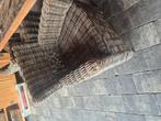 Rieten stoelen, Huis en Inrichting, Stoelen, Bruin, Riet of Rotan, Ophalen of Verzenden, Vier