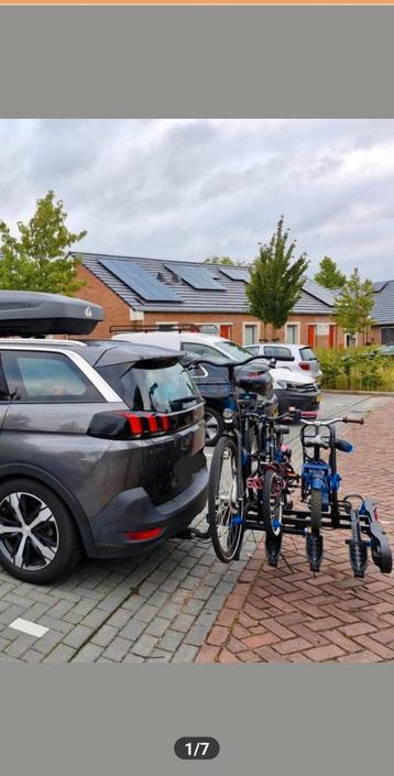 Fietsendrager te huur voor 4 fietsen beschikbaar voor biedingen
