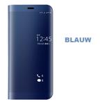 Clear View Stand Cover Set voor Huawei Mate 10 Lite _ Blauw, Verzenden, Nieuw, Hoesje of Tasje