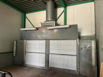 Soloan Spuitwand / Filterwand met afzuiging en verlichting beschikbaar voor biedingen