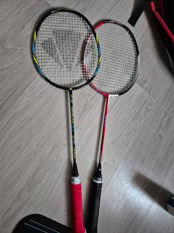 Complete Badmintonset – Carlton Rackets + Tas + Extra's beschikbaar voor biedingen