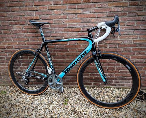 Sempre Pro Bianchi, Fietsen en Brommers, Fietsen | Racefietsen, Gebruikt, Overige merken, Meer dan 20 versnellingen, Carbon, Ophalen of Verzenden