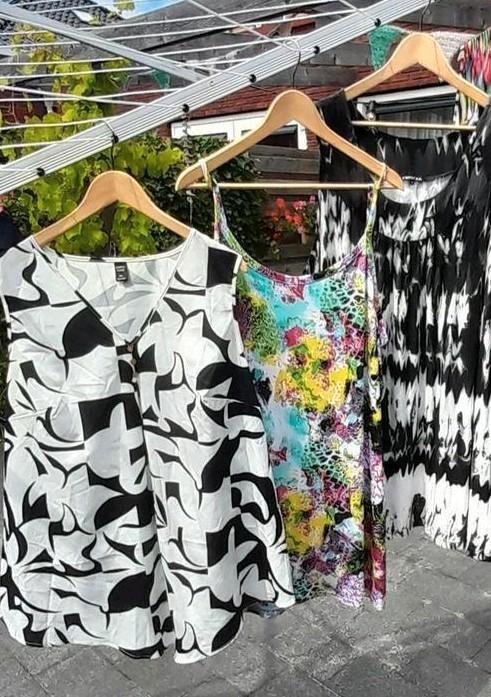 Pakket kleding 41 stuks 54/56/58, Kleding | Dames, Grote Maten, Zo goed als nieuw, Blouse of Tuniek, Ophalen of Verzenden
