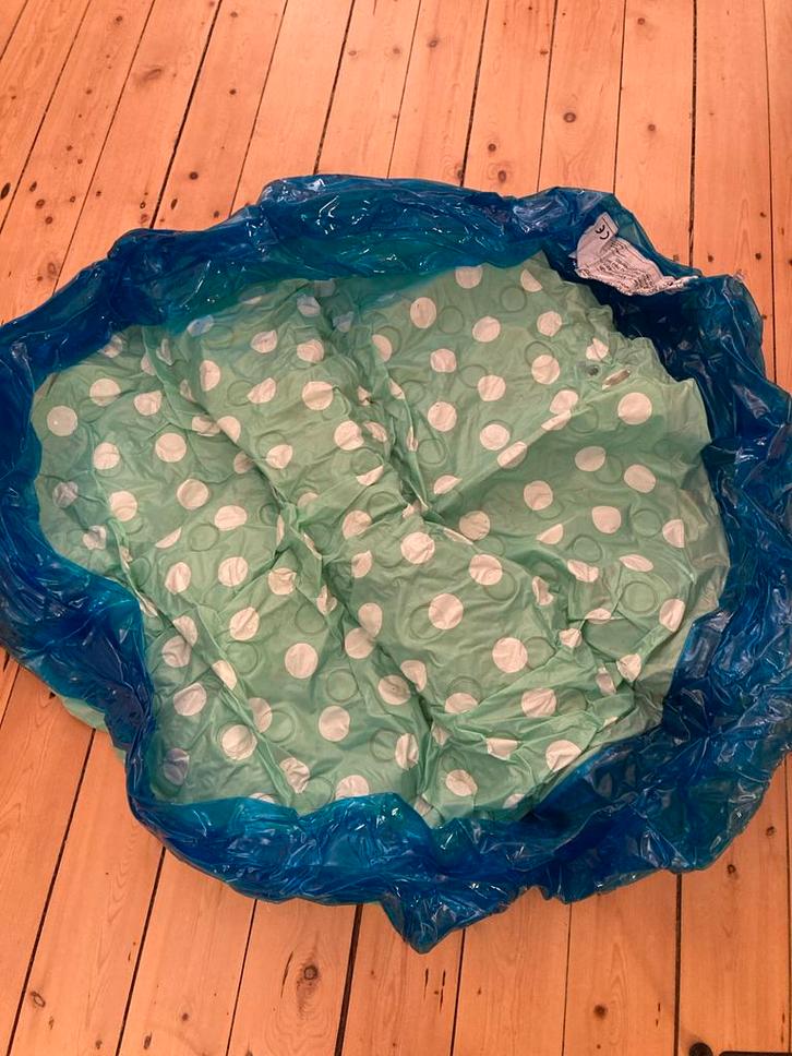 Opblaasbaar kinderzwembad - HEMA, Tuin en Terras, Zwembaden, Gebruikt, Opblaaszwembad, Minder dan 80 cm, Minder dan 200 cm, Rond