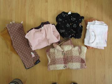 Meisjes kleding pakketje maat 80 beschikbaar voor biedingen