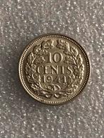 10 cent 1941, Postzegels en Munten, Munten | Nederland, Verzenden, Zilver, 10 cent, Koningin Wilhelmina