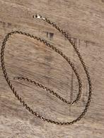 gouden ketting 14 karaats goud jasseron schakel 46 cm, Sieraden, Tassen en Uiterlijk, Kettingen, Ophalen of Verzenden, Zo goed als nieuw
