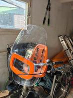 Bobike voorzitje oranje + windscherm, Ophalen, Gebruikt, Staal